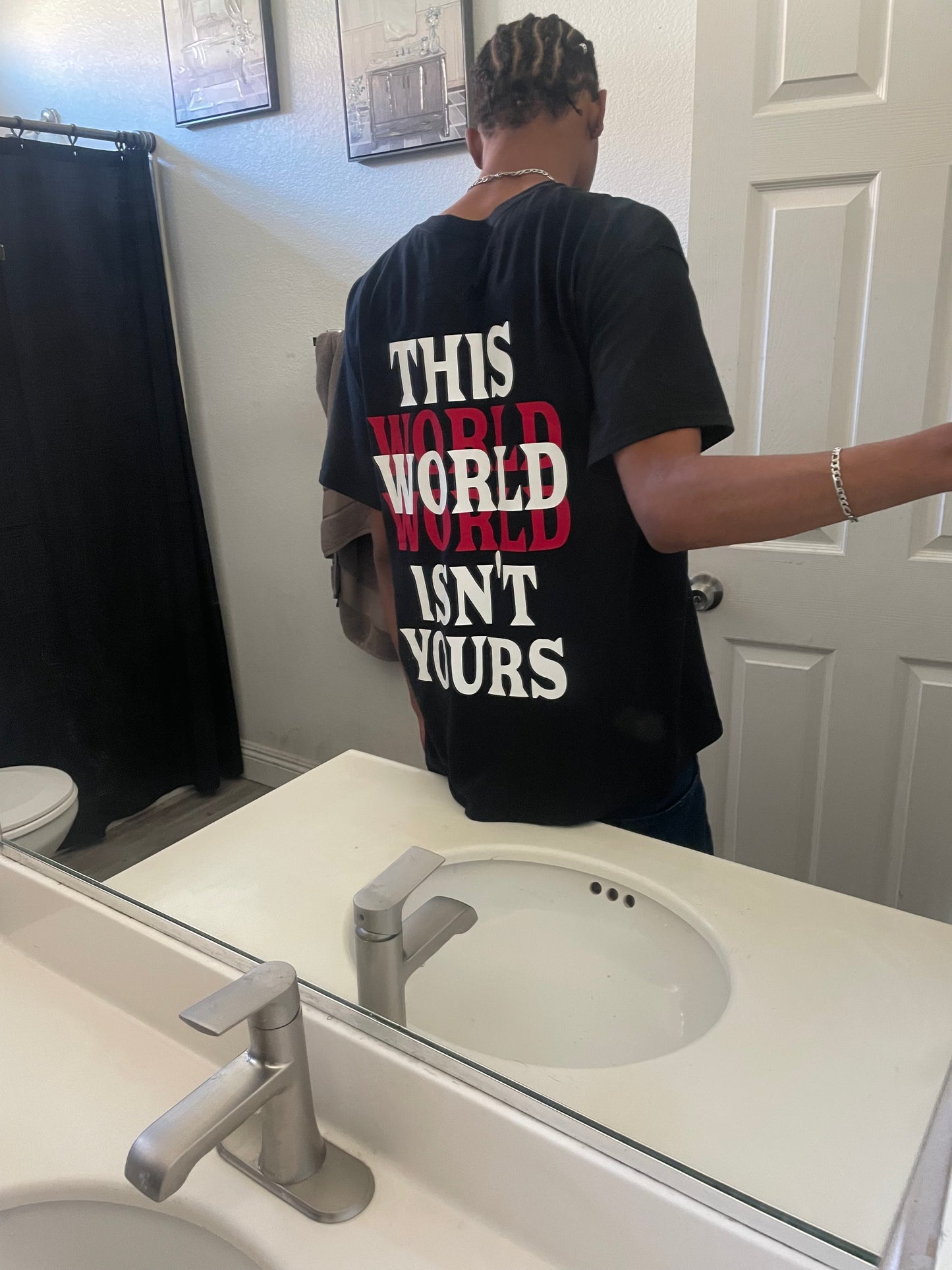 "ALL E7E SEE"  Red T-Shirt