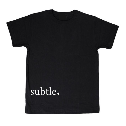 "777" black tee